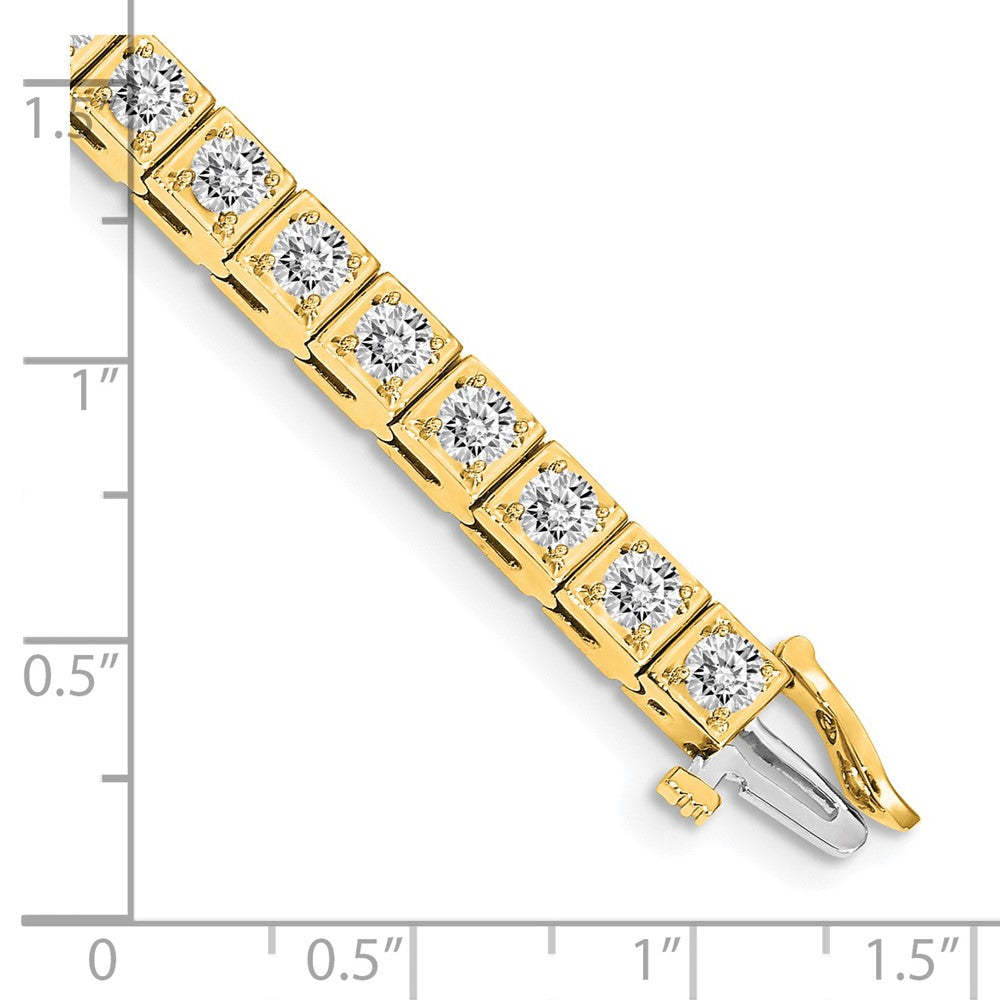 14k VS Diamond Tennis Bracelet