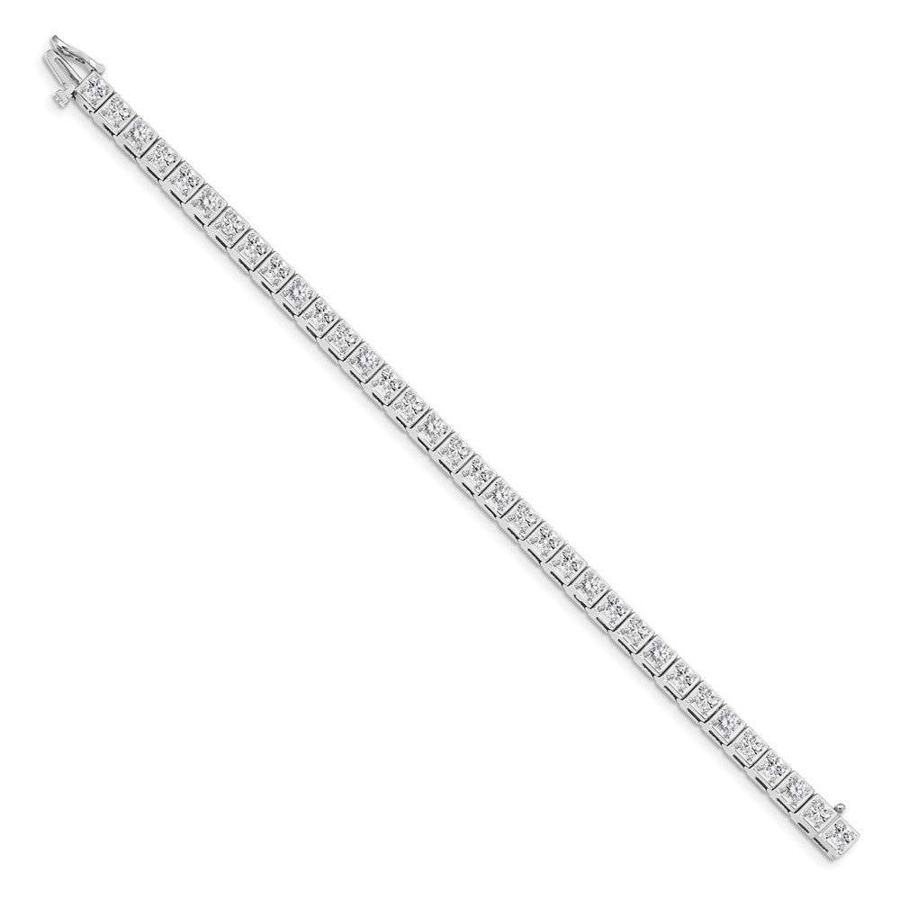 14k White Gold VS Diamond Tennis Bracelet