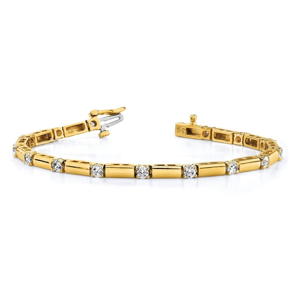 14k A Diamond Tennis Bracelet