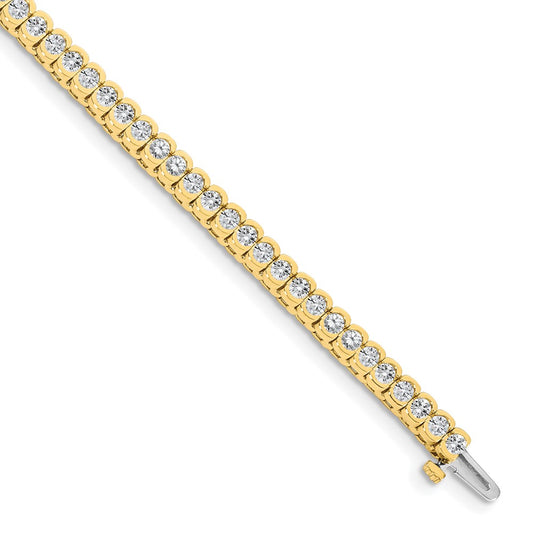 14k A Diamond Tennis Bracelet