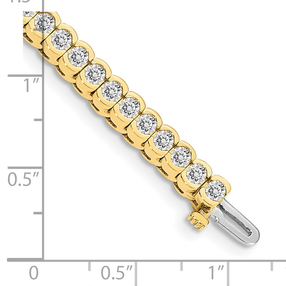 14k A Diamond Tennis Bracelet