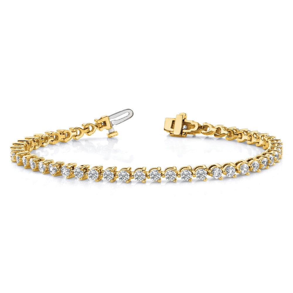 14k A Diamond Tennis Bracelet