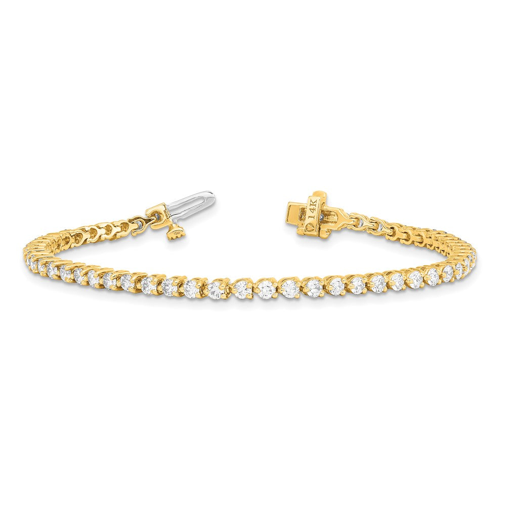 14k A Diamond Tennis Bracelet