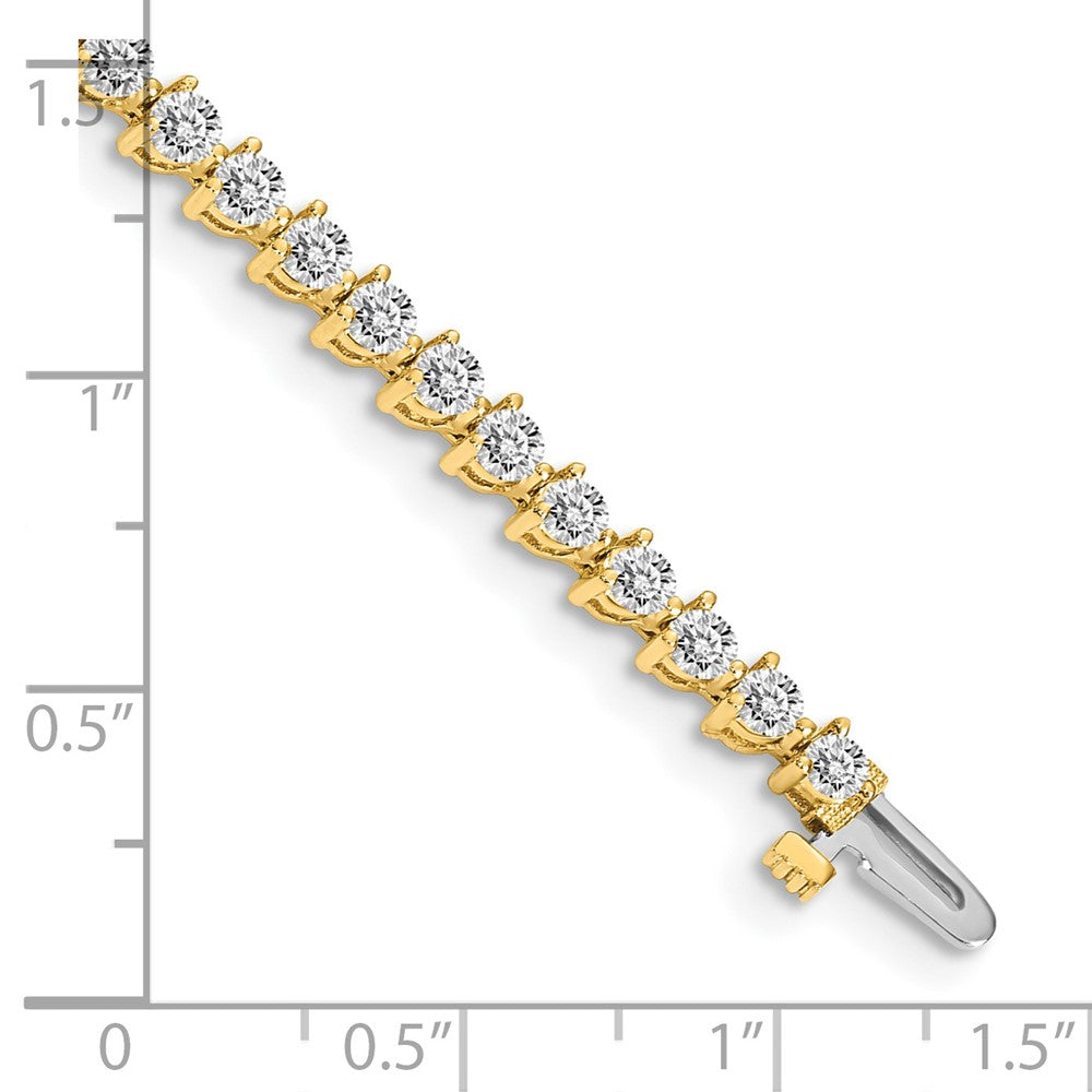 14k A Diamond Tennis Bracelet