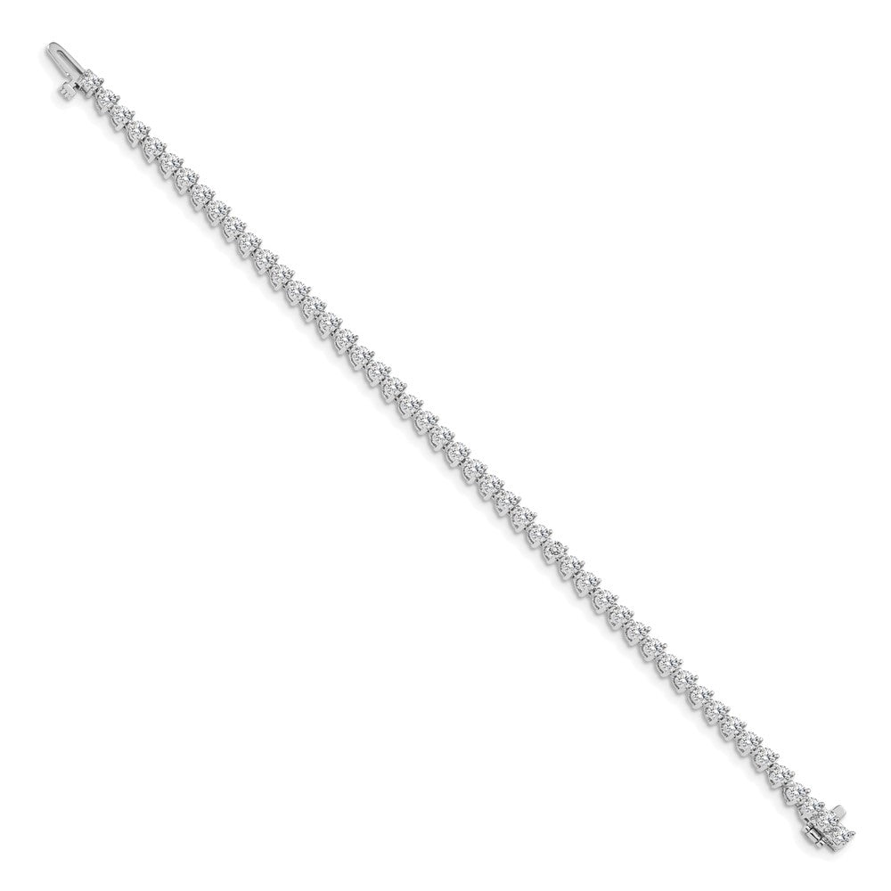 14k White Gold VS Diamond Tennis Bracelet