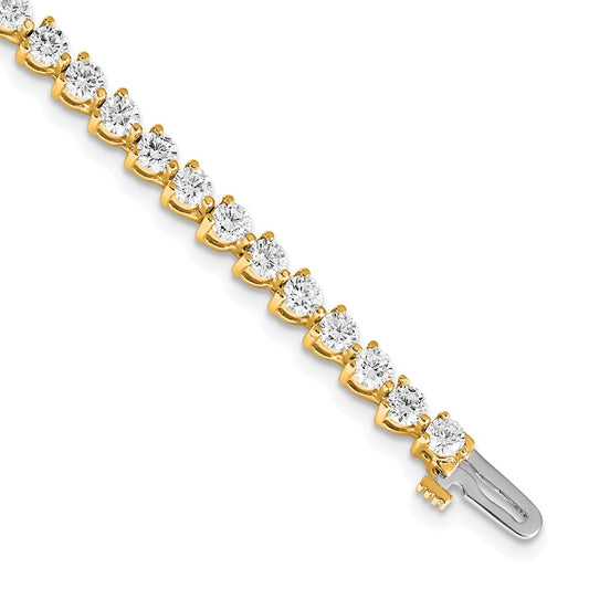 14k A Diamond Tennis Bracelet