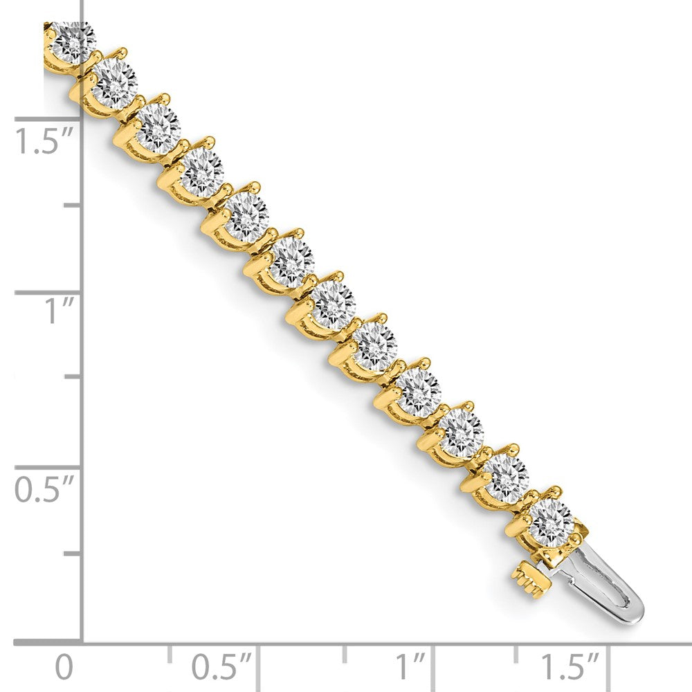 14k VS Diamond Tennis Bracelet