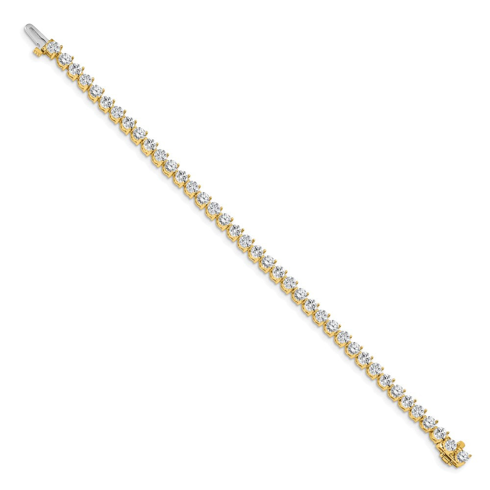 14k AA Diamond Tennis Bracelet