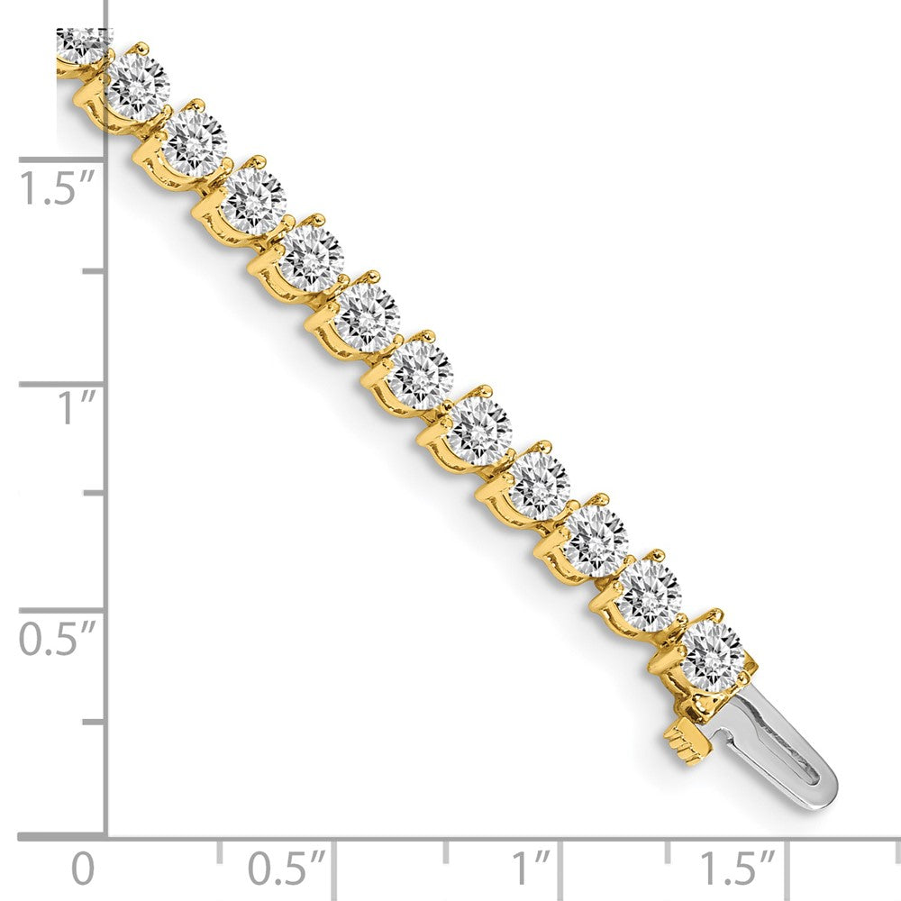 14k VS Diamond Tennis Bracelet