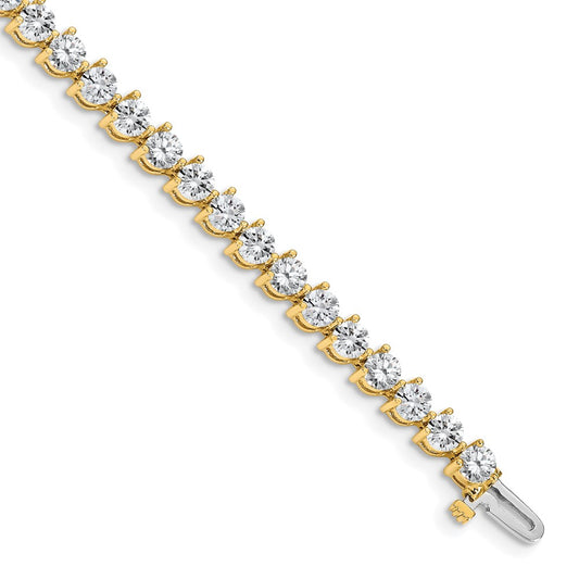 14k A Diamond Tennis Bracelet