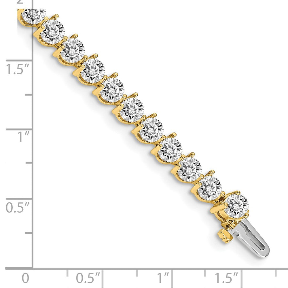 14k A Diamond Tennis Bracelet