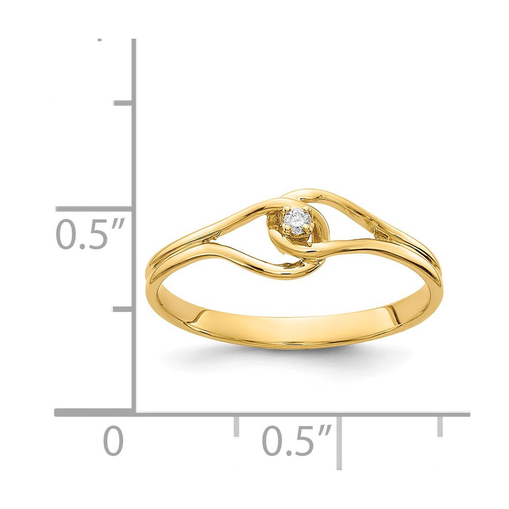 14k VS Diamond ring