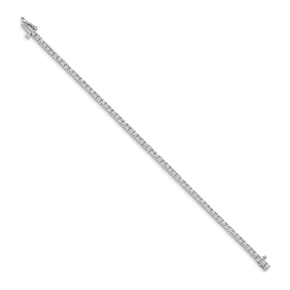 14k White Gold VS Diamond Tennis Bracelet