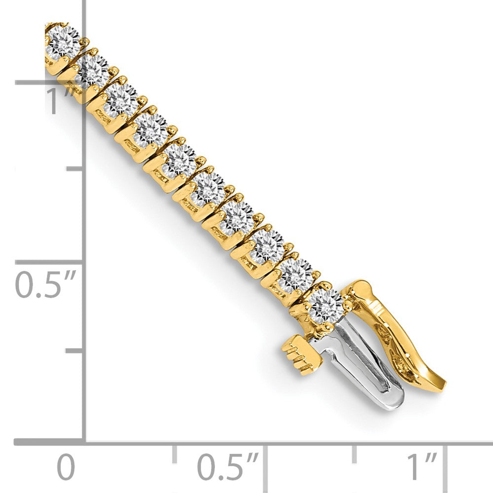 14k VS Diamond Tennis Bracelet