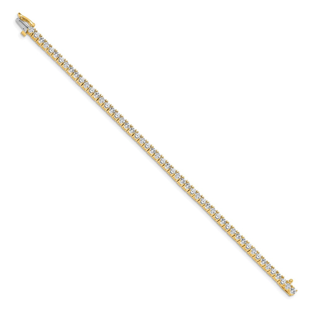 14k AA Diamond Tennis Bracelet