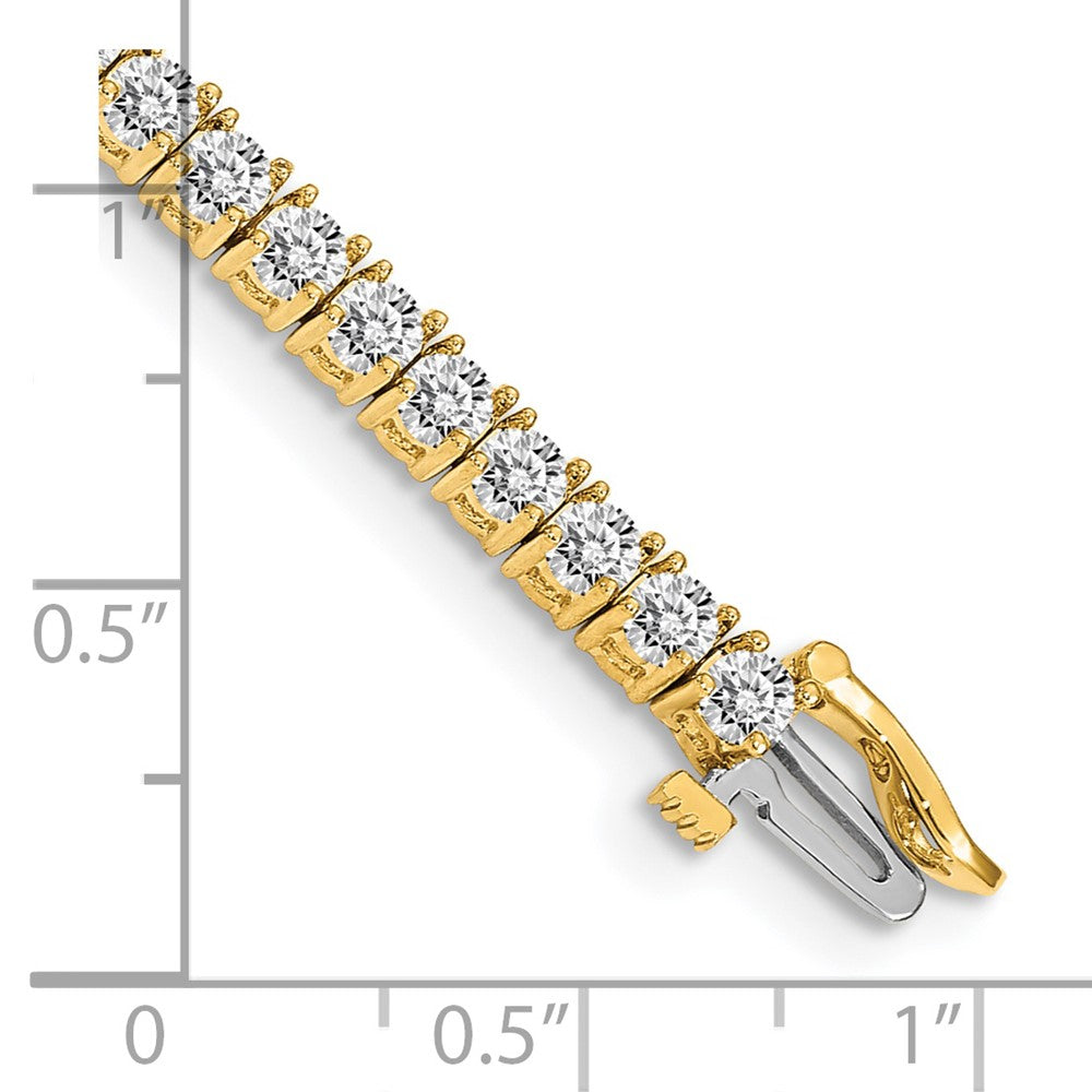 14k VS Diamond Tennis Bracelet