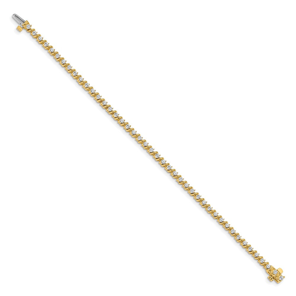 14k VS Diamond Tennis Bracelet