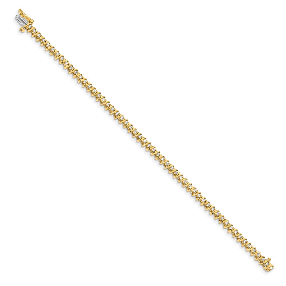 14k VS Diamond Tennis Bracelet