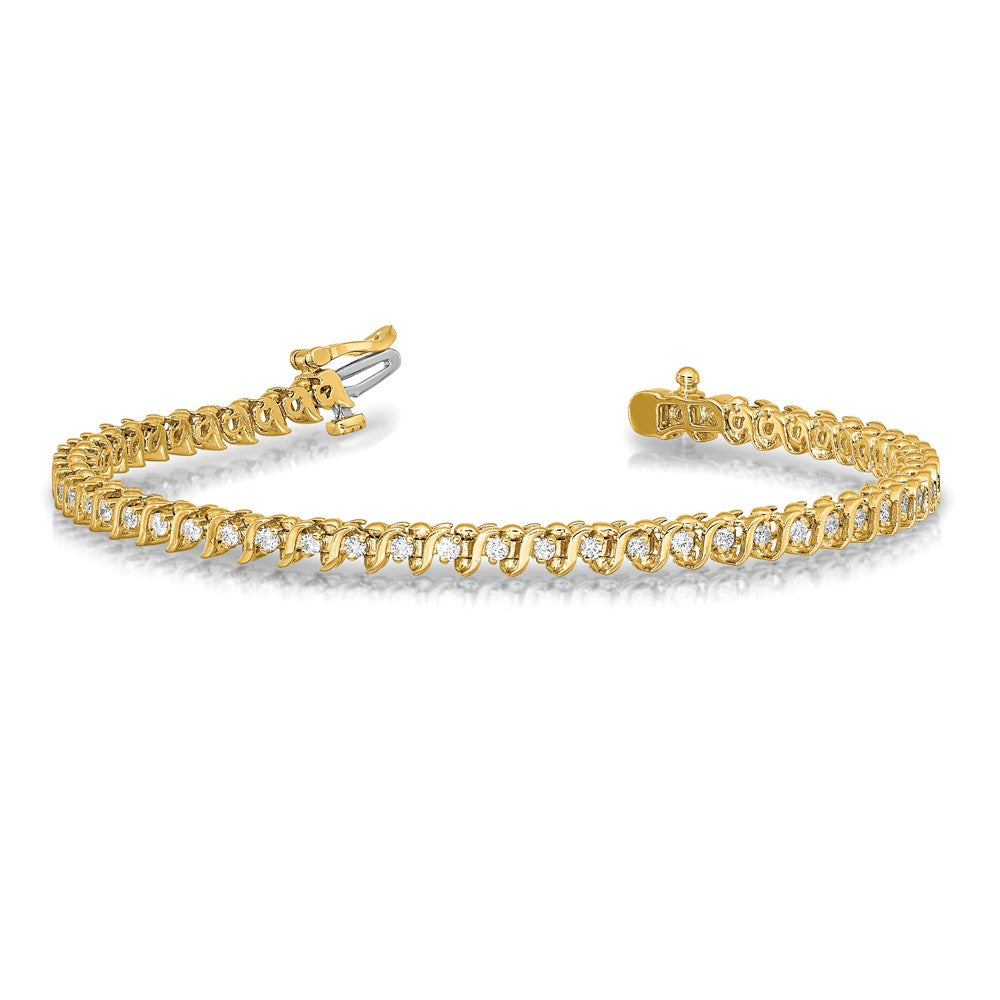 14k VS Diamond Tennis Bracelet