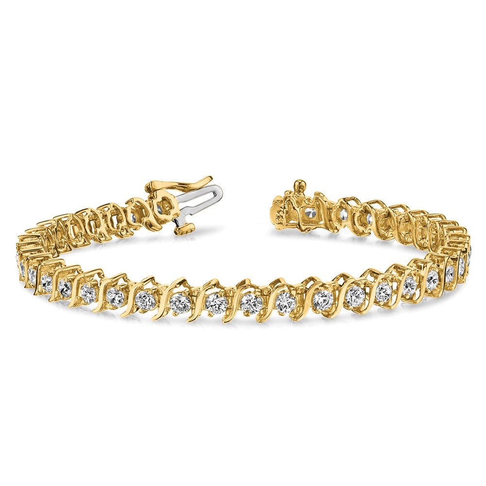 14k VS Diamond Tennis Bracelet