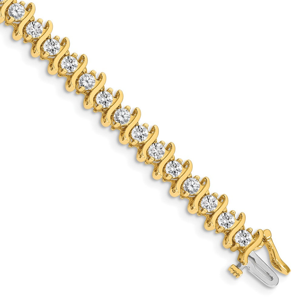 14k VS Diamond Tennis Bracelet