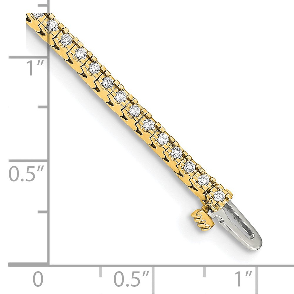 14k A Diamond Tennis Bracelet