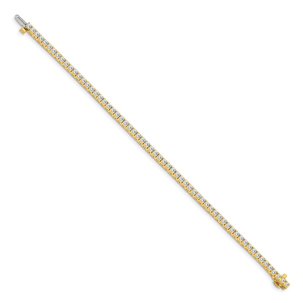 14k AAA Diamond Tennis Bracelet