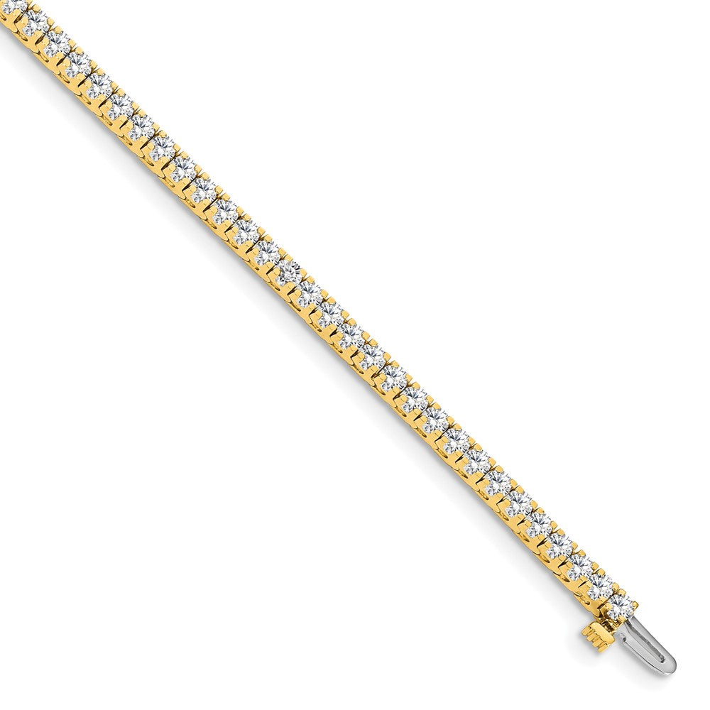 14k A Diamond Tennis Bracelet