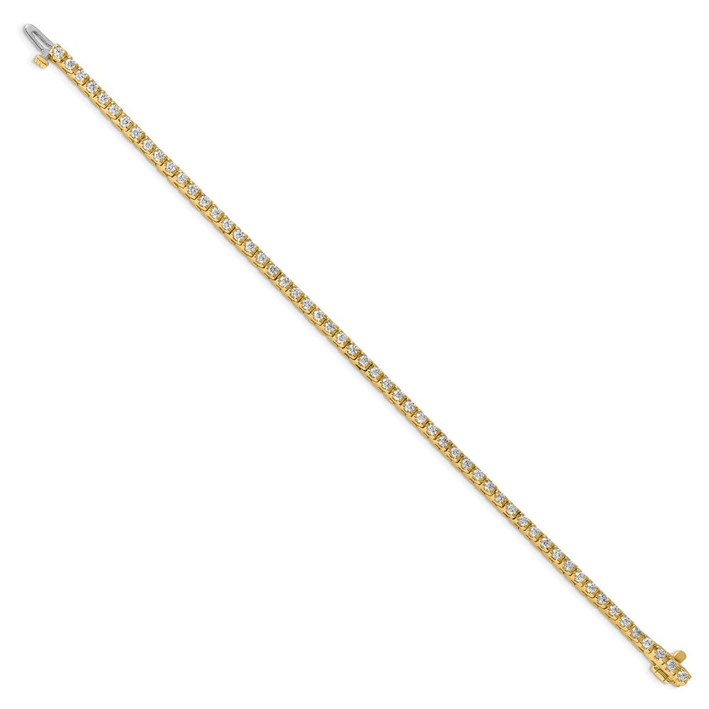 14k AA Diamond Tennis Bracelet