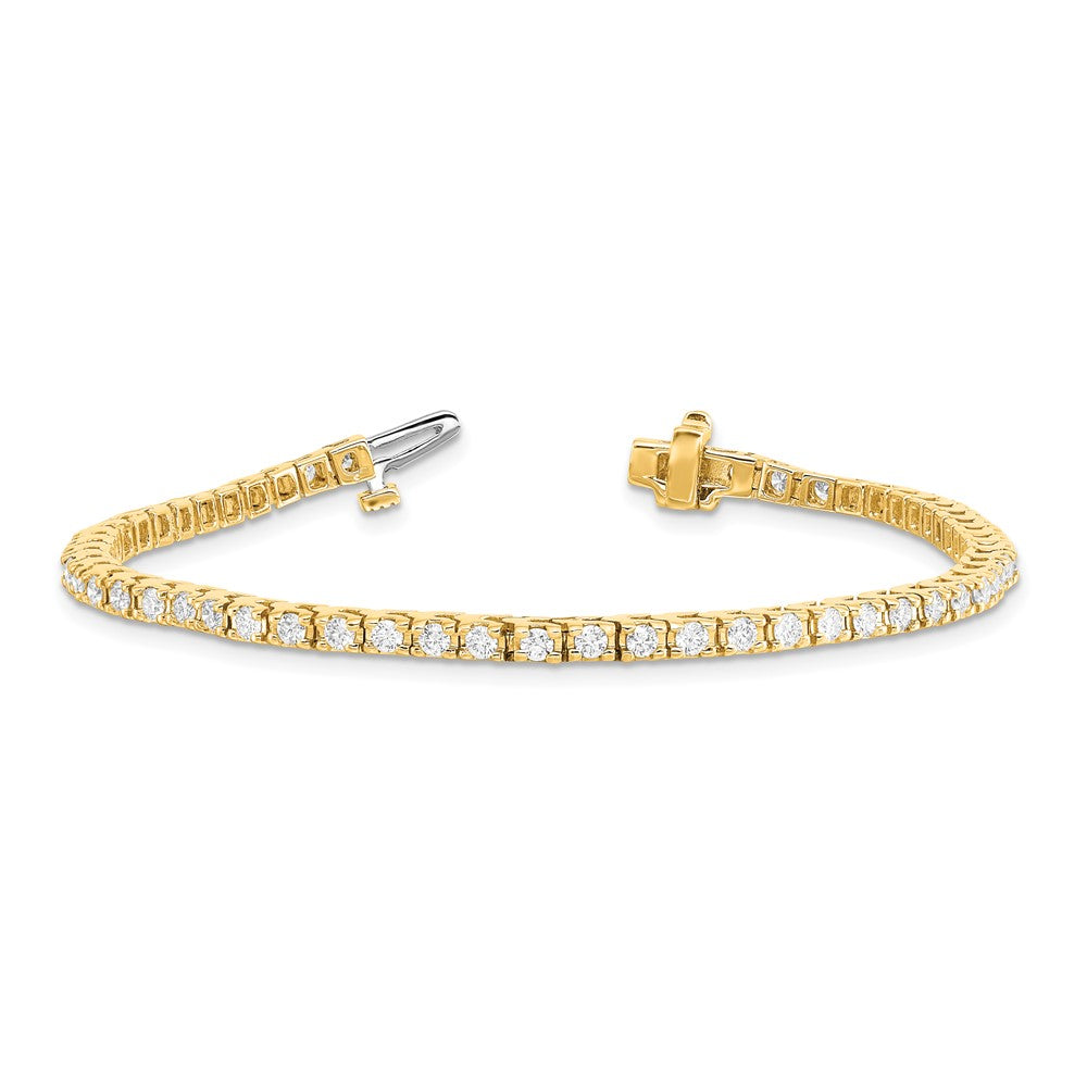14k A Diamond Tennis Bracelet