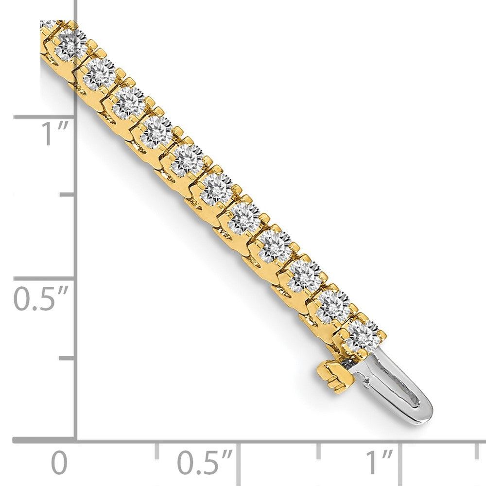14k VS Diamond Tennis Bracelet