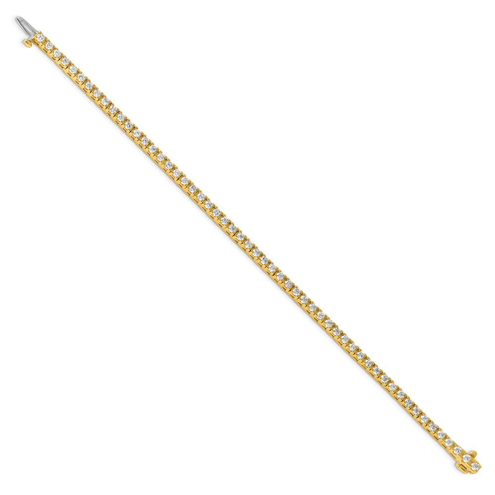 14k A Diamond Tennis Bracelet