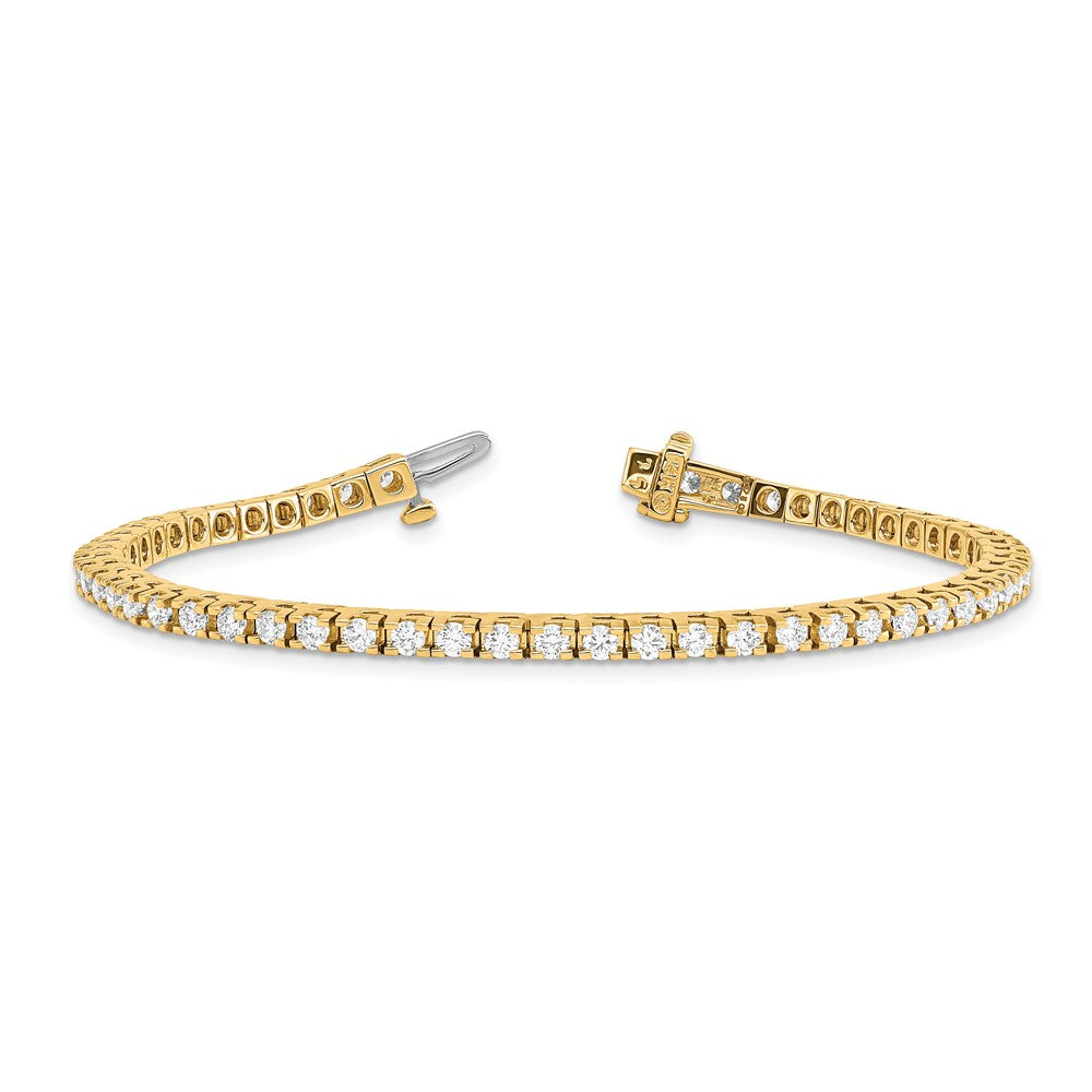 14k A Diamond Tennis Bracelet