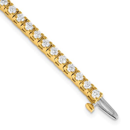 14k A Diamond Tennis Bracelet