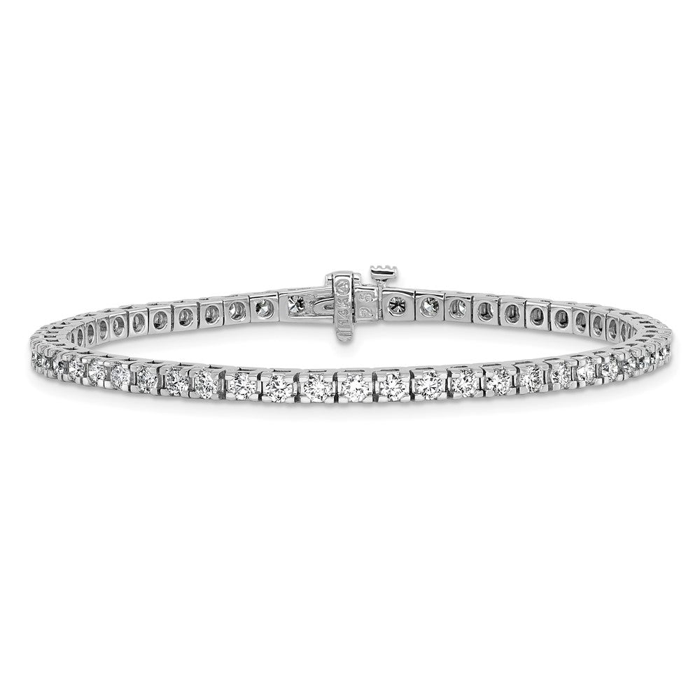 14k White Gold VS Diamond Tennis Bracelet