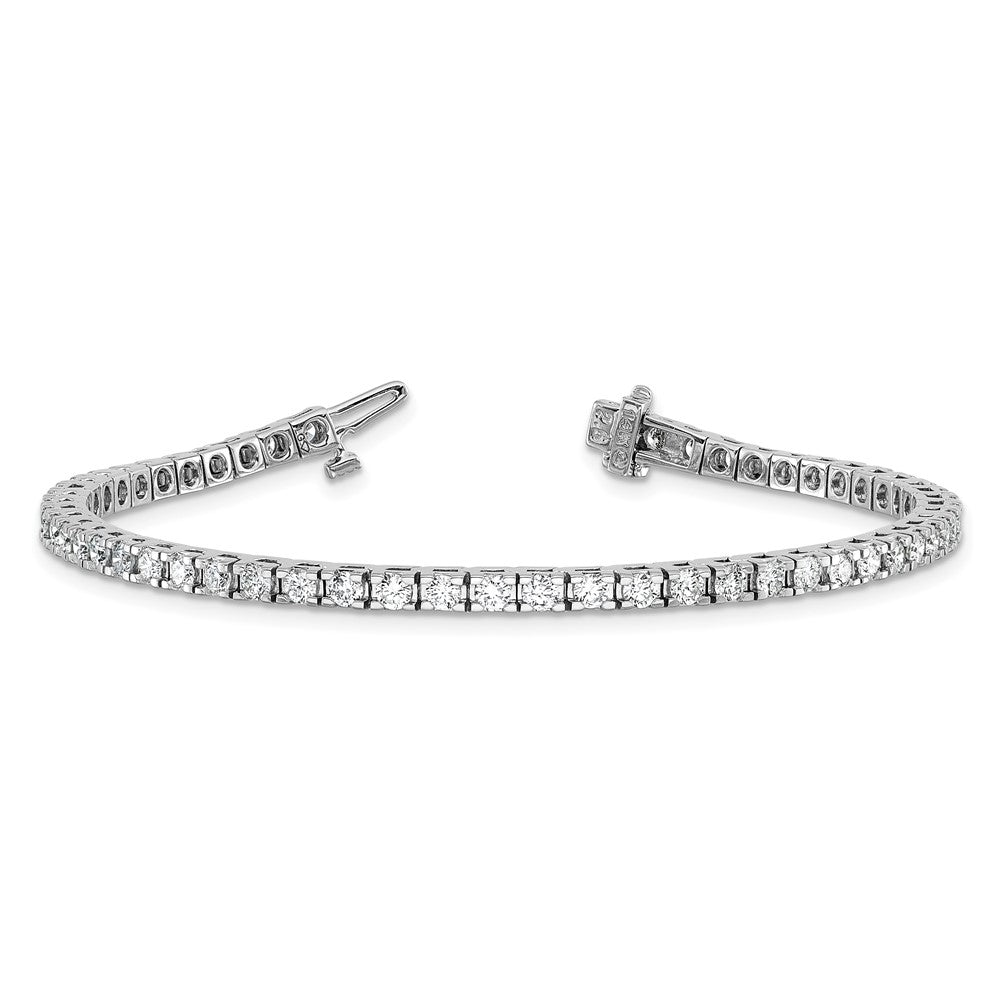 14k White Gold VS Diamond Tennis Bracelet