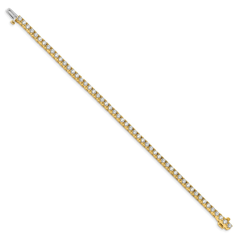 14k AA Diamond Tennis Bracelet
