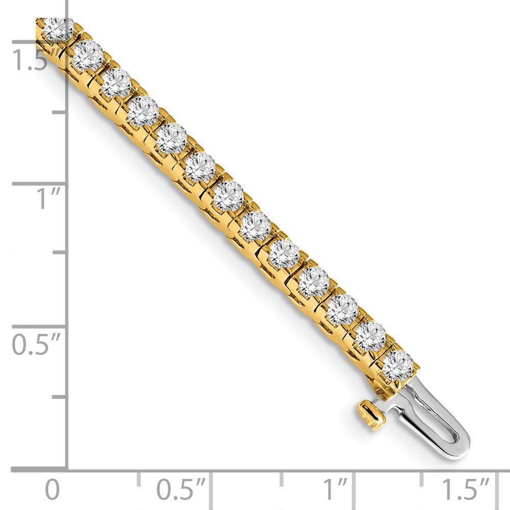 14k AA Diamond Tennis Bracelet