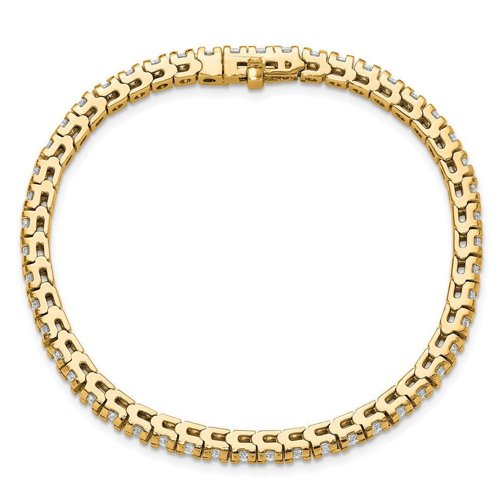 14k A Diamond Tennis Bracelet