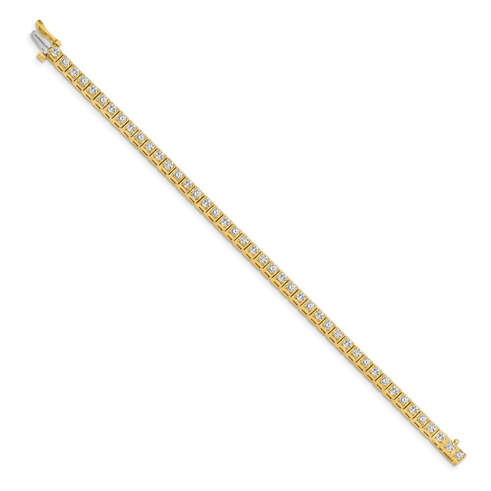 14k VS Diamond tennis bracelet