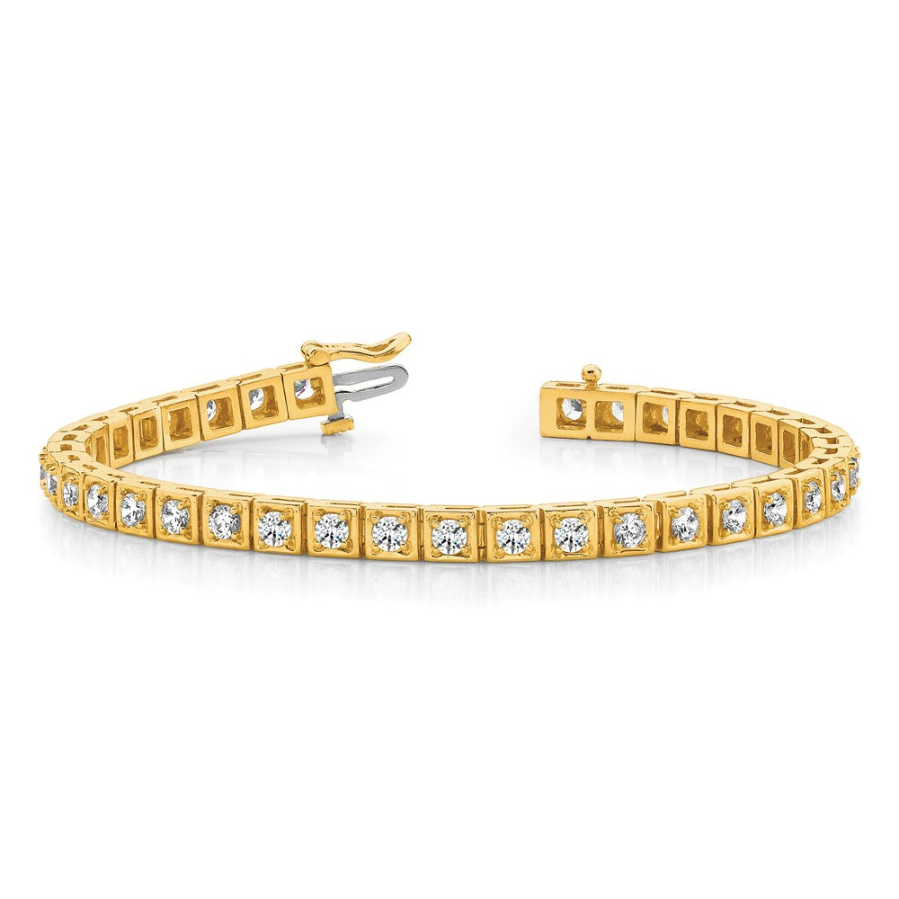 14k VS Diamond tennis bracelet