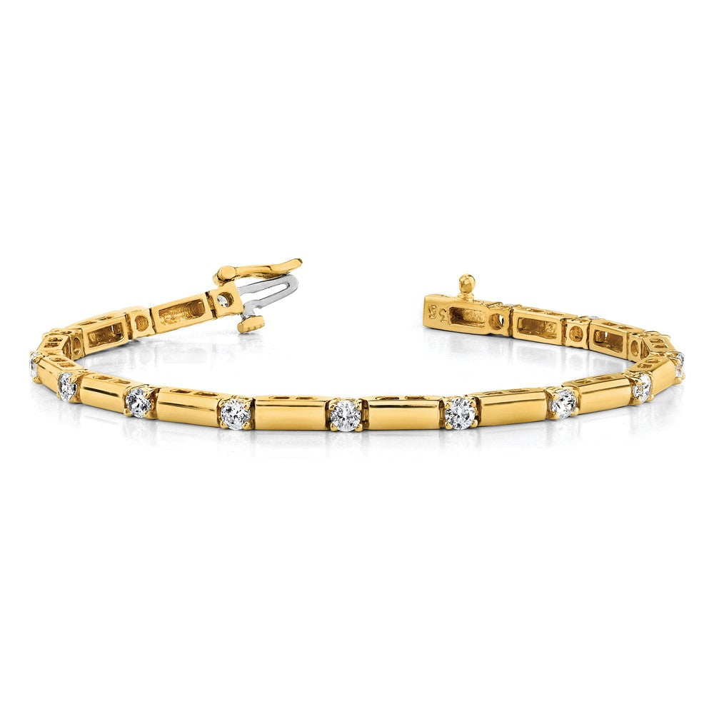 14k A Diamond Tennis Bracelet