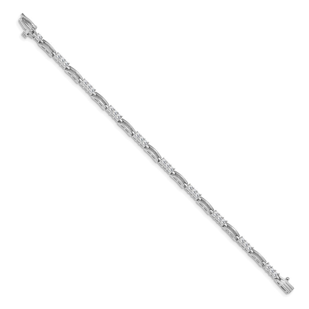 14k White Gold VS Diamond tennis bracelet