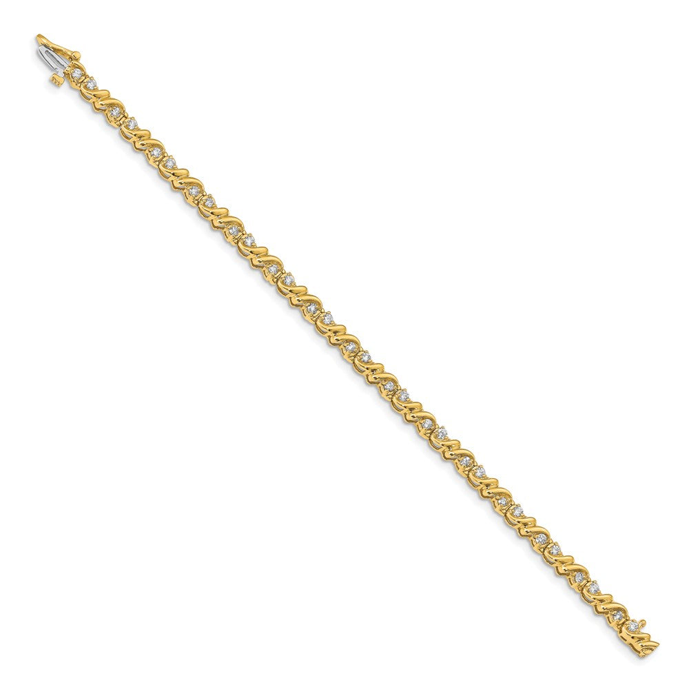 14k VS Diamond Tennis Bracelet