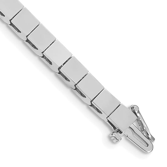 14k White Gold WG Holds 33 Stones up to 4mm, Add-a-Diamond Bracelet