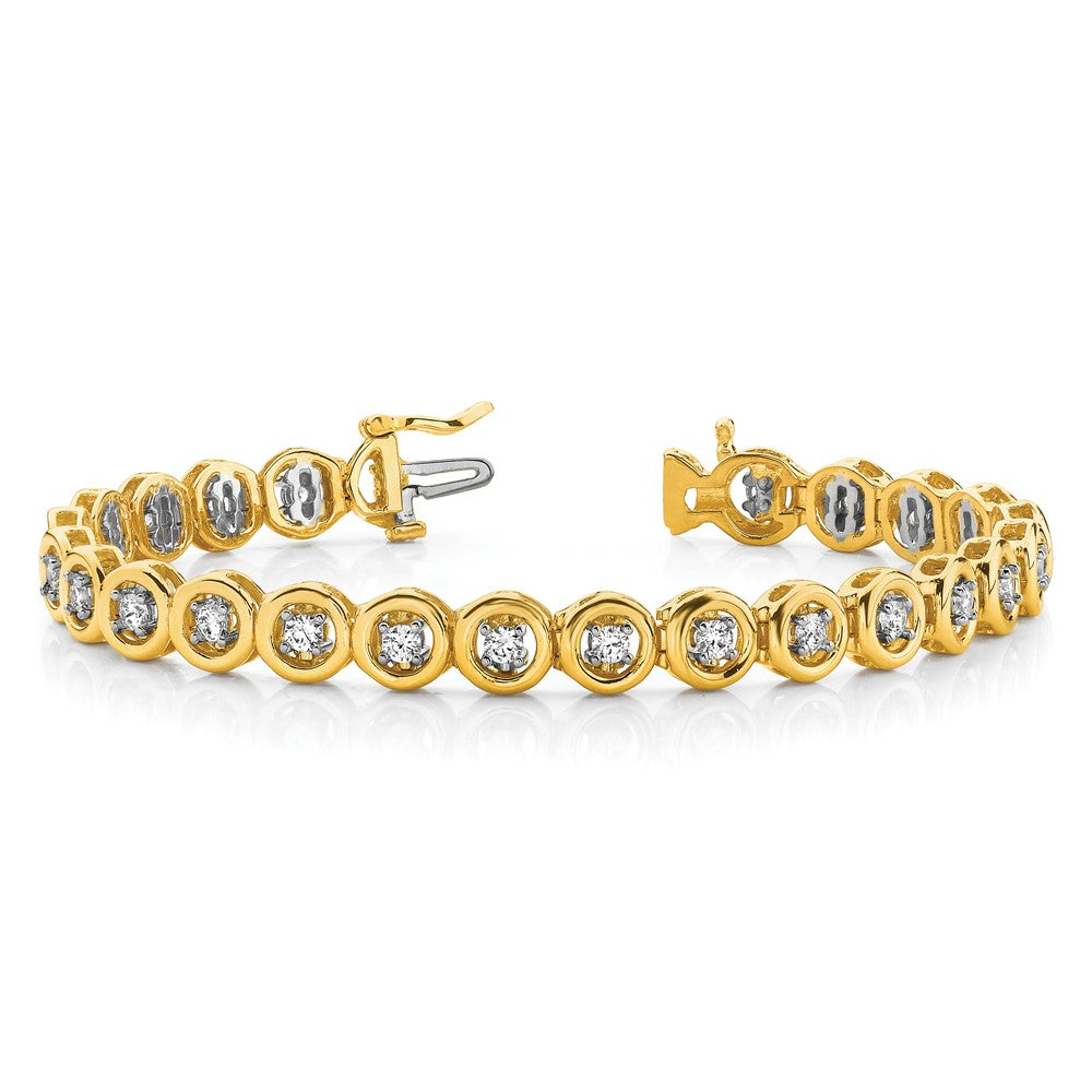 14k A Diamond Add-A-Diamond Bracelet