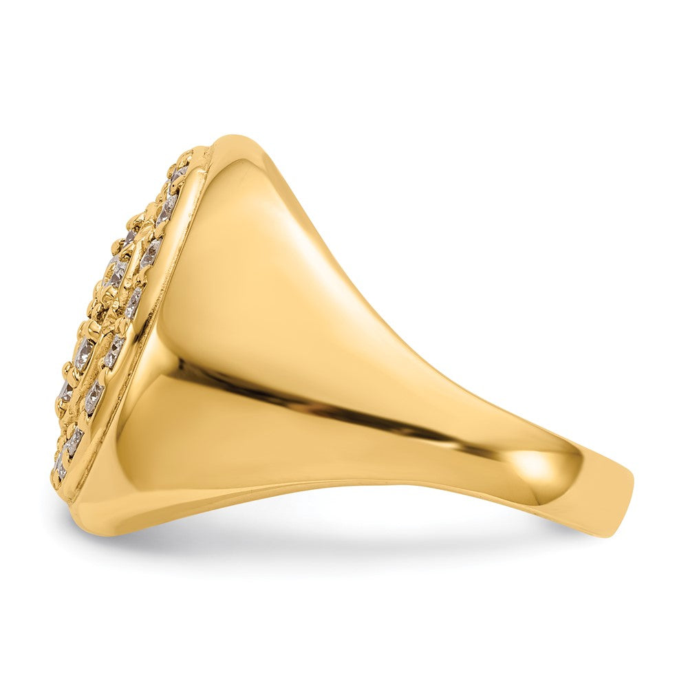 14k VS Diamond men's ring