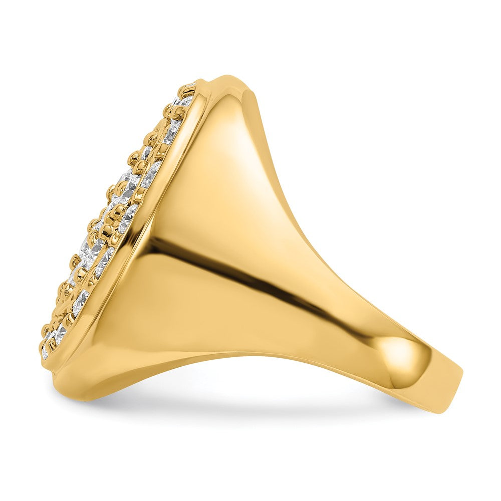 14k VS Diamond men's ring