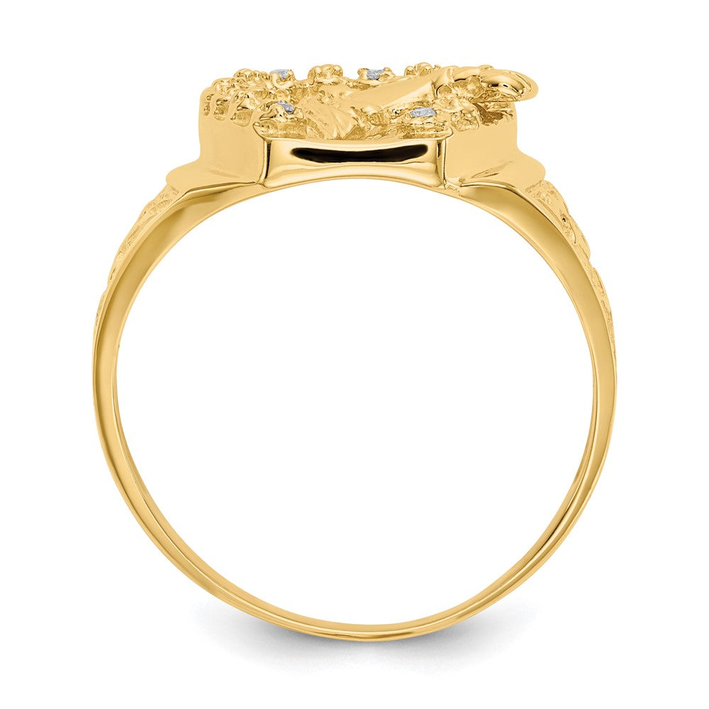 14k VS Diamond men's ring