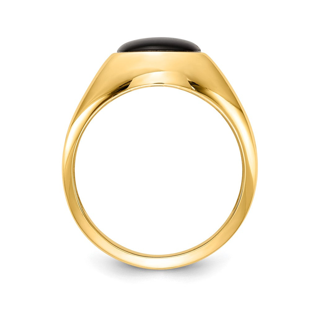 14k AA Diamond Men's Ring